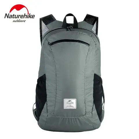 Naturehike-남성과 여성을 위한 실리콘 접이식 배낭, 초경량 방수 가방, 야외 등산 가방, NH17A012-B Best5