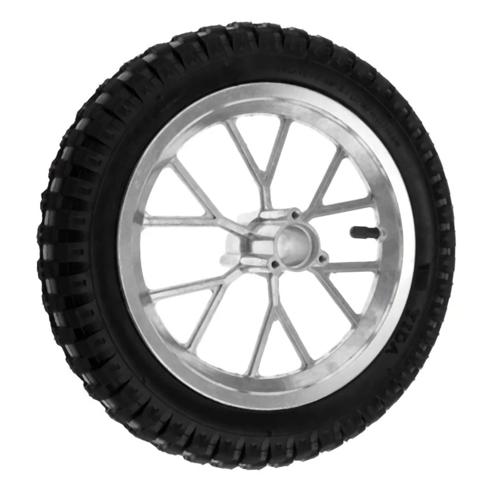 

Motorcycle Rear Tire Assembly 12.5-2.75 Mini Bike Scooter Motorcycle Rim Wheel Hub with