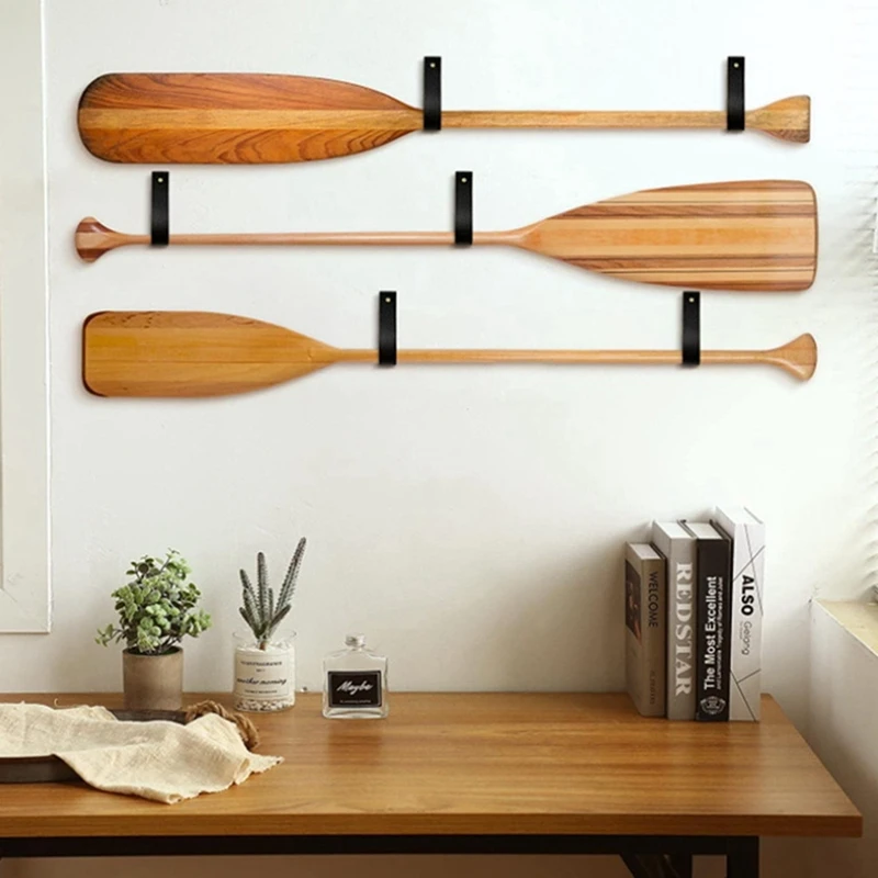 دعامة حامل قضيب الستارة، خطافات حائط لتعليق مجداف الزورق المزخرف