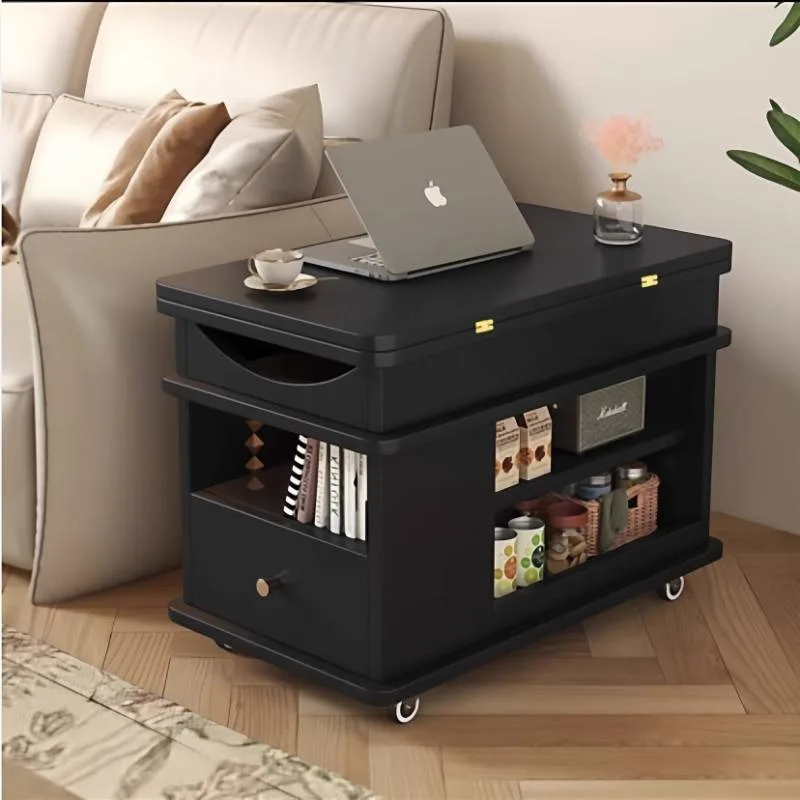 Decoration Books Side Table Ethiopian Rectangular Apartments Lift Top Tea Table Canto Vintage Stolik Kawowy Nowoczesny Furniture