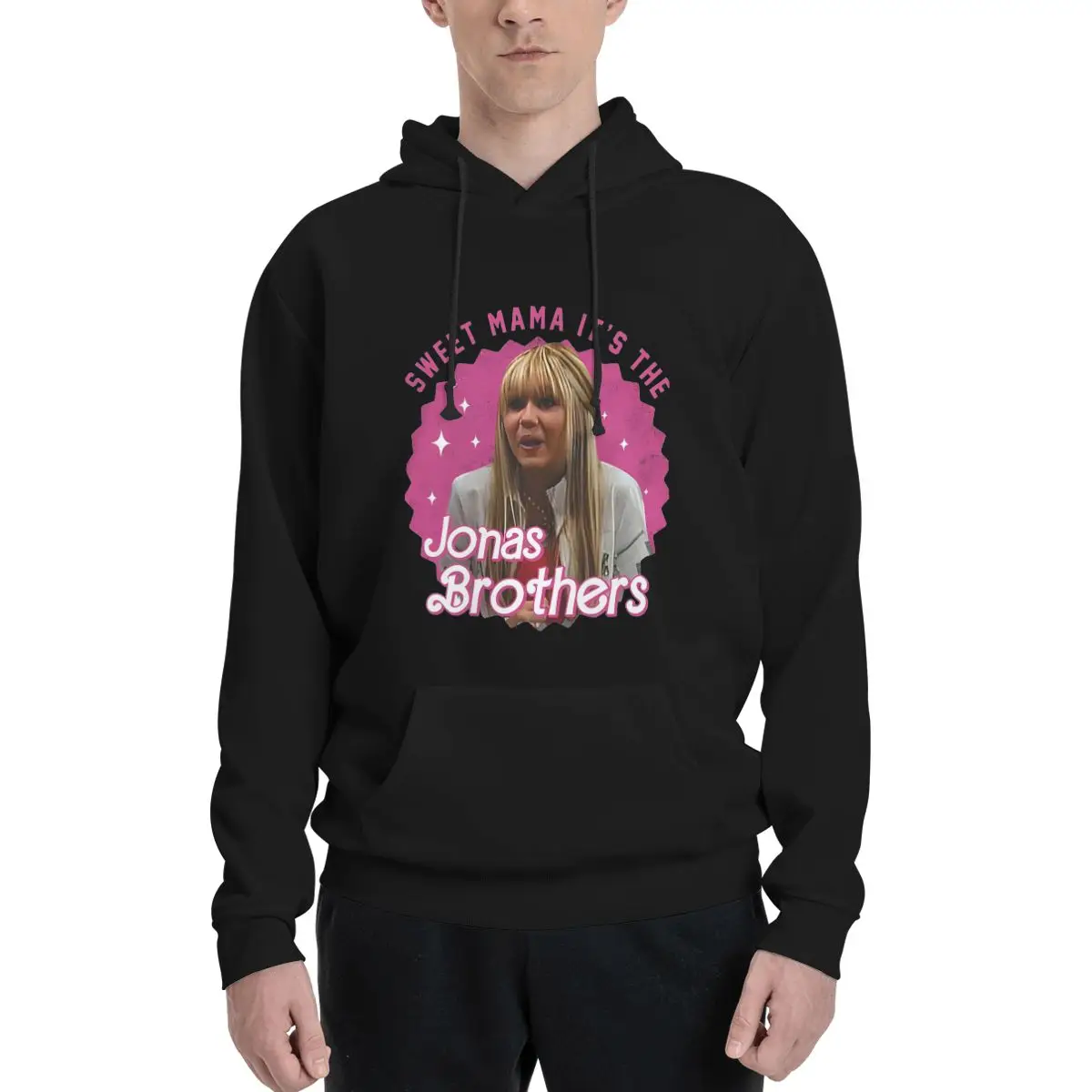 Sweet Mama It The Jo Bros Polyester Hoodie pria Sweatershirt hangat Dif warna ukuran