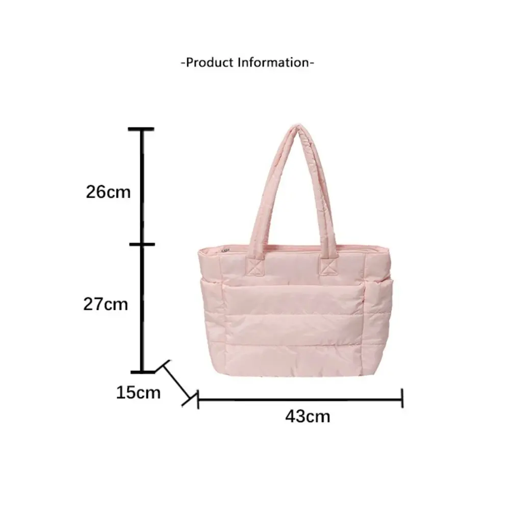 Borsa tote di grande capacità Borsa versatile per donna Borsa da pendolarismo Borsa a tracolla messenger Borsa da mamma con tasche multiple