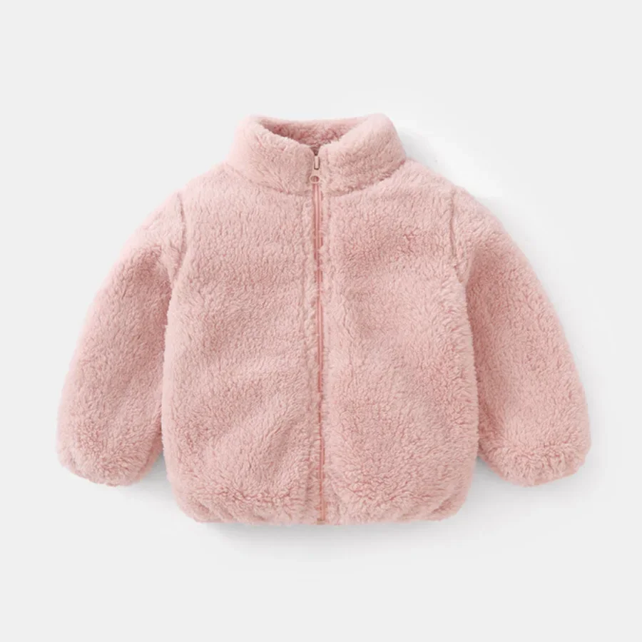 Kids Winter Coats 2024 New Children Outerwear Boy Warm Fleece Jacket Baby Girls Jackets for Autumn Spring Children Clothing