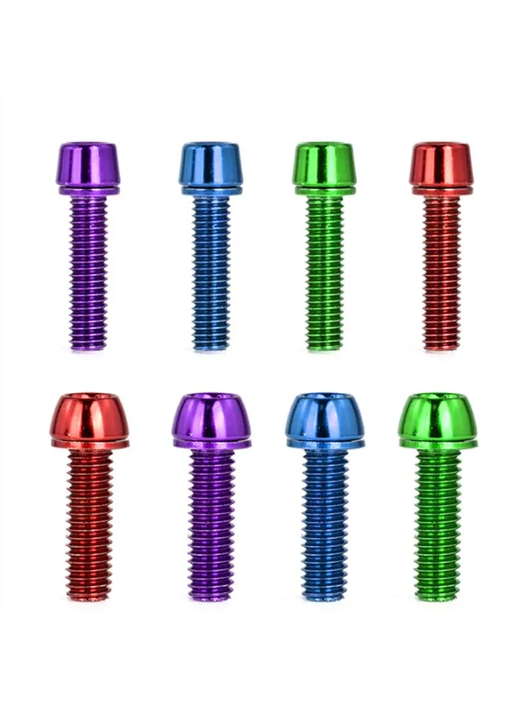 AliExpress GEETHA 6pcs Stem Bolts M5/M6 *20mm MTB Stem Screws Bicycle Handlebar Bolts MTB Road Bike Stem Riser Screw
