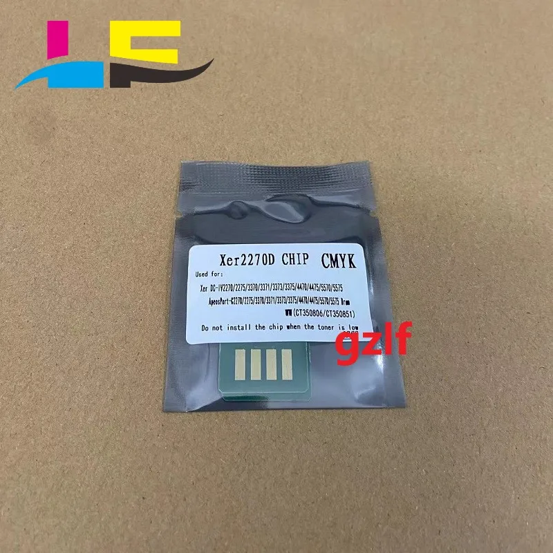 SET 4PCS KCMY CT350816 CT350851 Drum Chips For Xerox DC-IV 2270 2275 3370 3371 3373 3375 4470 5570 5575 Apeospart Global Version