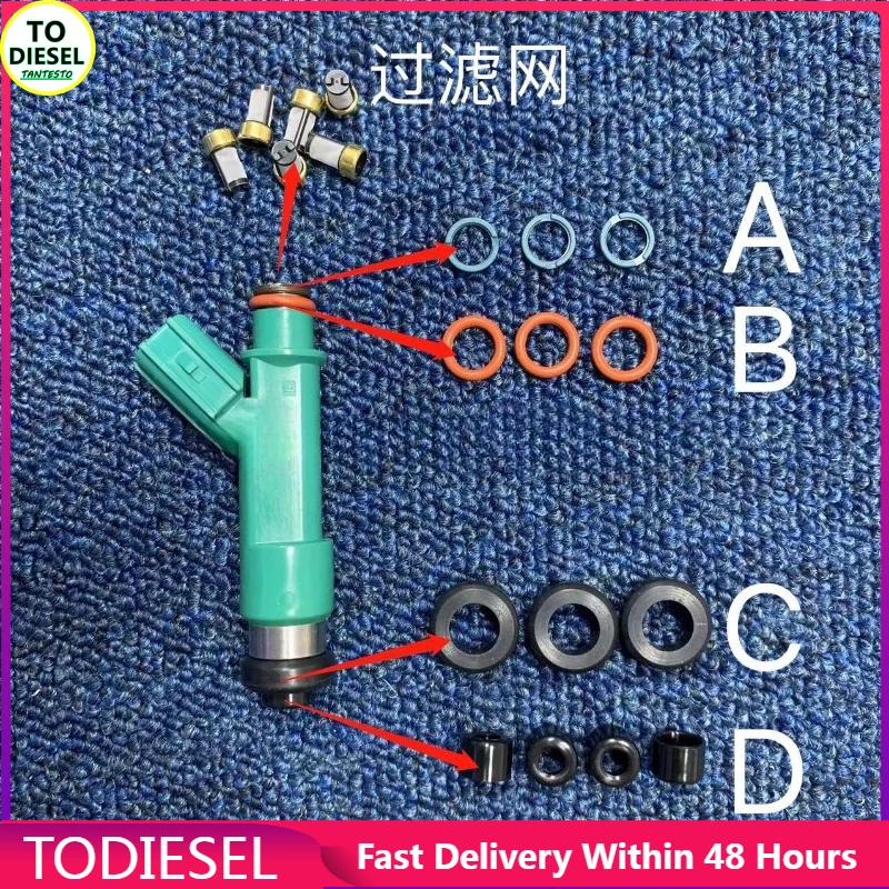 

20pcs for Toyota Camry 2.0 2.4 2AZ Fuel Injector Rubber Ring