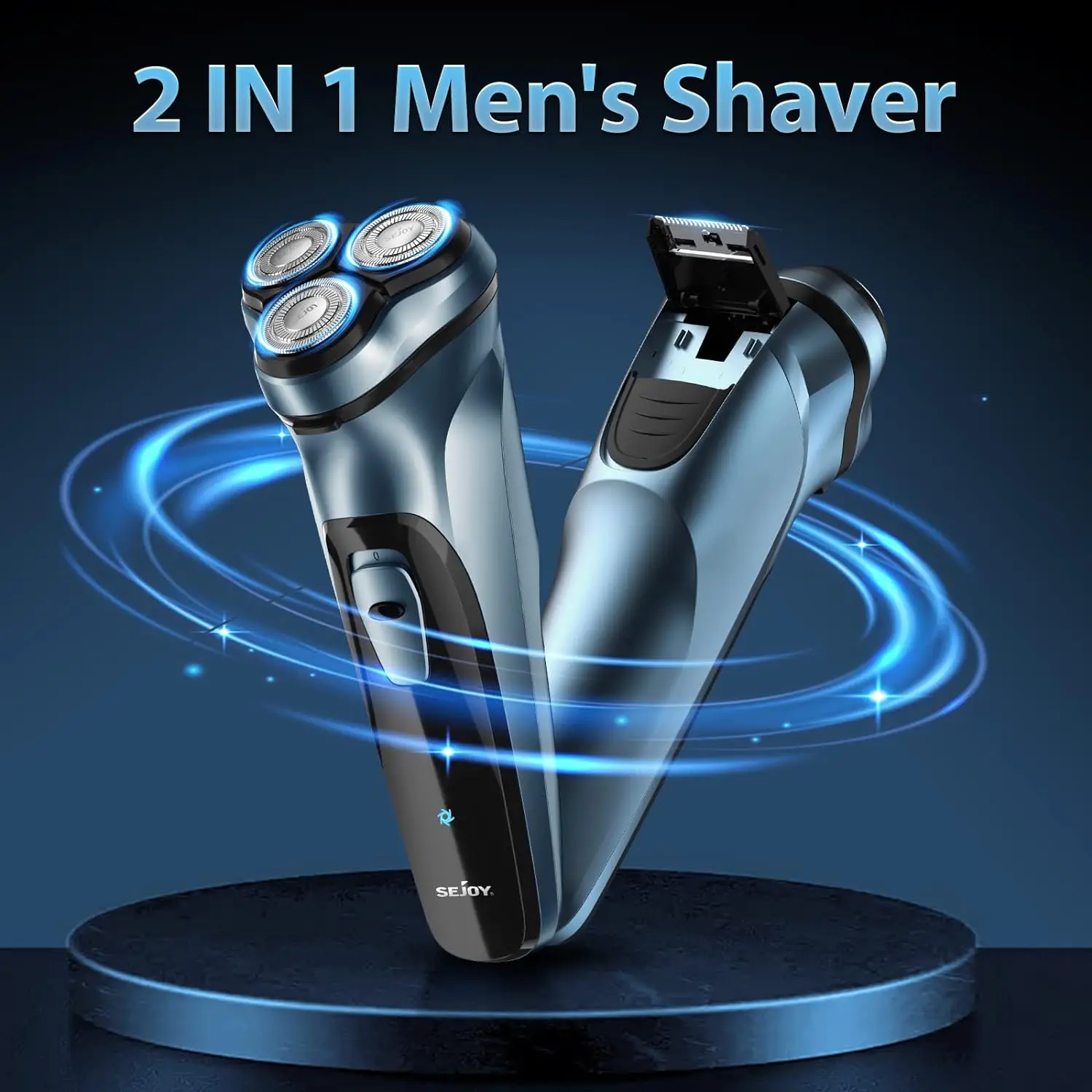 SEJOY Shaver Men USB Electric Shaver Powerful Beard Electric Razor Rechargeable WaterproofShaving Machine