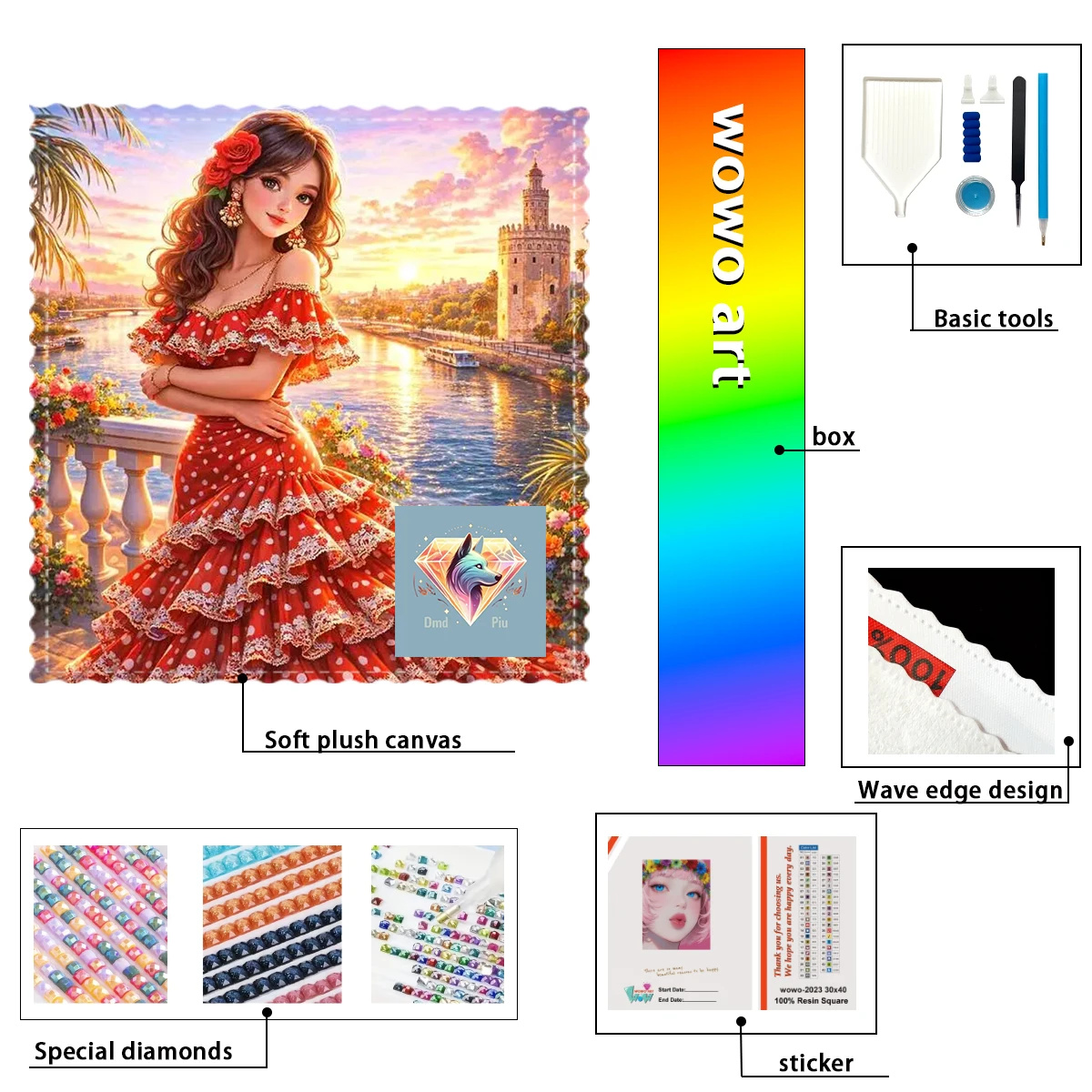 【Piu Diamond Art】Se…