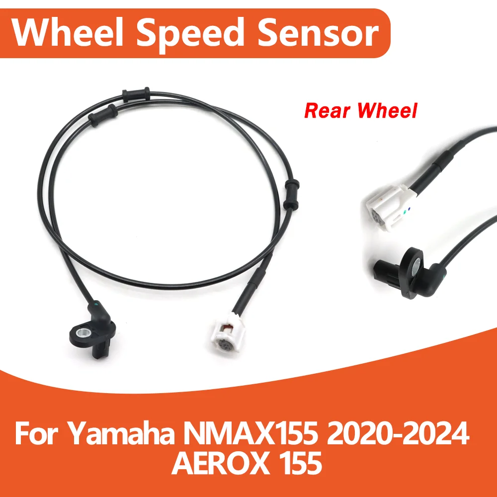 

Rear ABS Wheel Speed Sensor Assy Motorcycle Accessories For Yamaha NMAX155 NMAX 155 2020 2021 2022 2023 2024