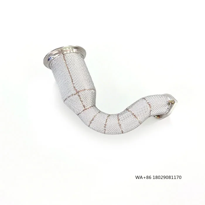 

OEM-даунпайп с катализатором для E-Hybrid E3 3.0T V6 9Y0 2019-2023, выхлопная труба из нержавеющей стали