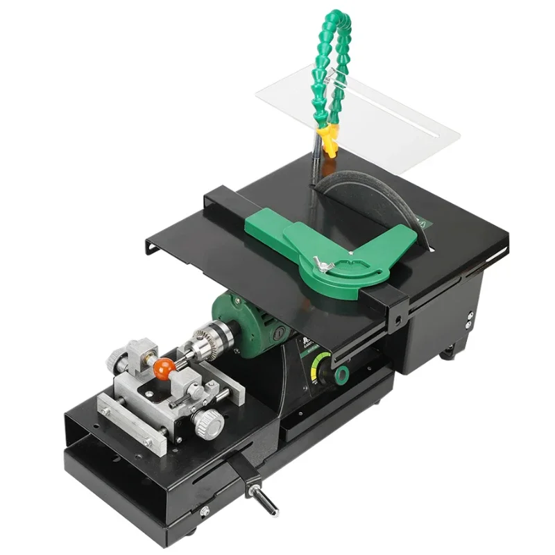 Mini Table Saws DIY Jewelry Lapidary Equipment Benchtop Buffer Rock Grinder Polishing Machine