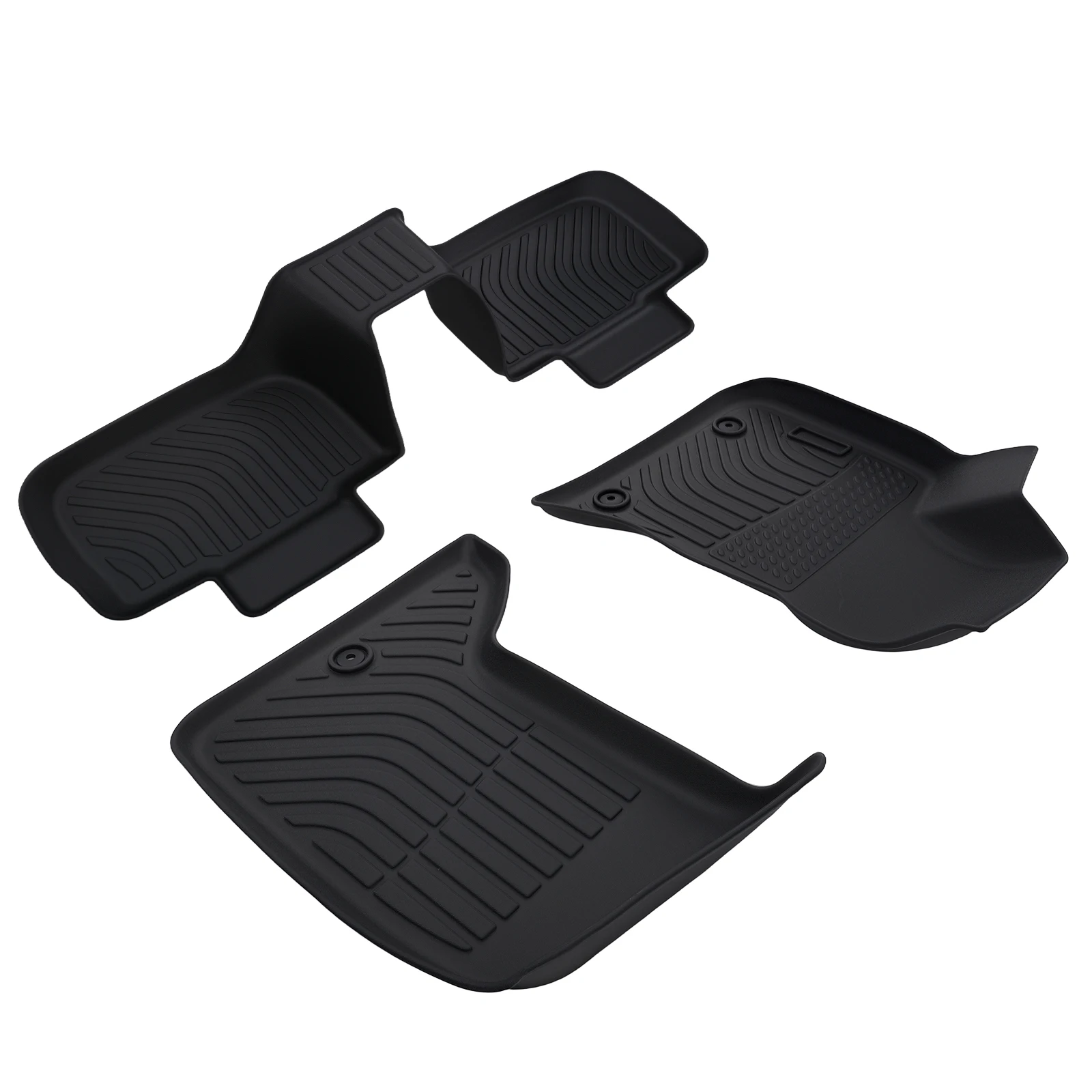 

All Weather Floor Mats Set for Dodge Charger AWD 2011-2023 TPE Black Car Carpet
