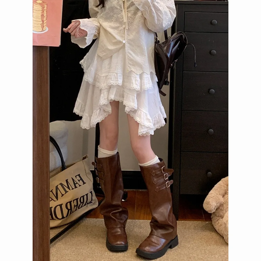 

Skirts Womens Knit Ribbed Midi Skirt Book Club Literary Cozy Warm Autumn Everyday Indoor Student Academic Practical Wear Outfit