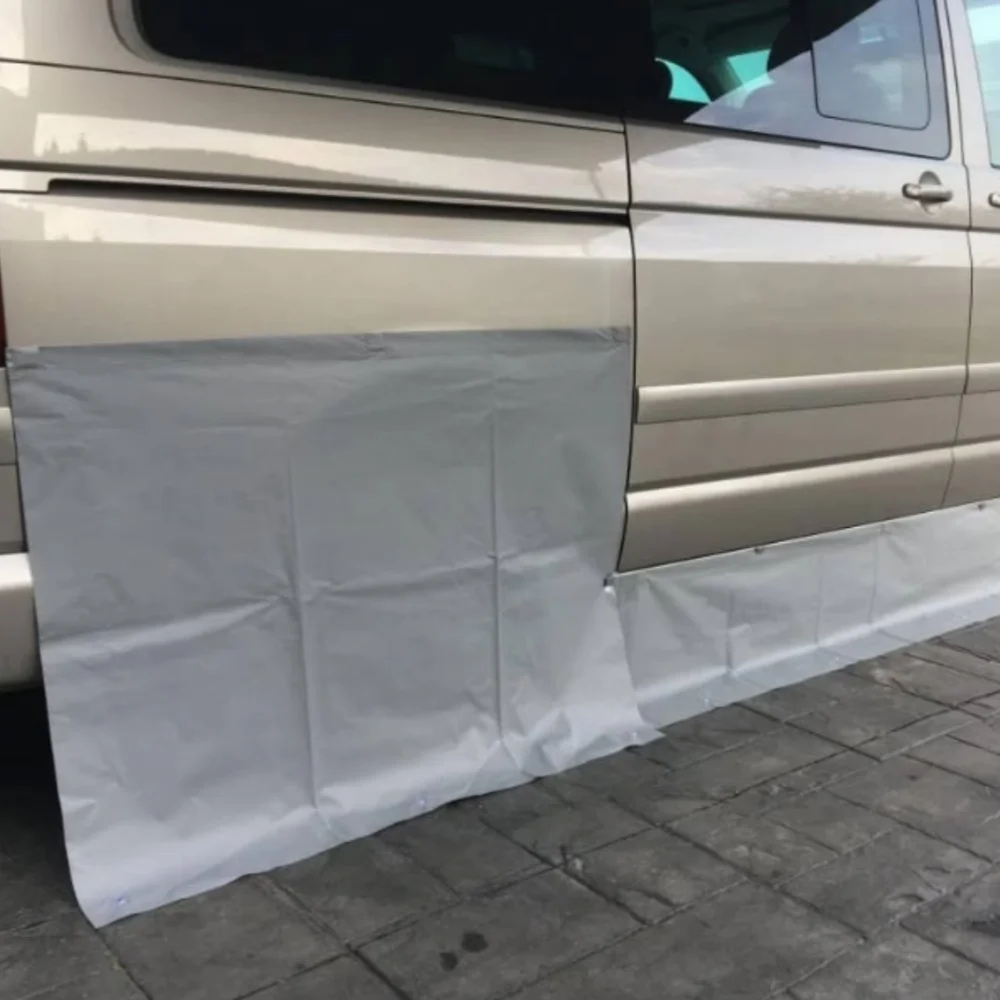 Faldón magnético para autocaravana VW T5 T6, cubierta para arco de rueda, accesorios de camping