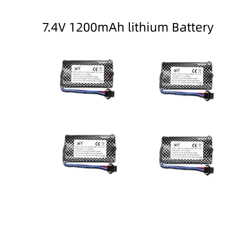 

7,4 В 1200 мАч Аккумулятор для MN-82S RC Автомобильное зарядное устройство USB MN82S Запасные части для радиоуправляемого автомобиля MN82S Аксессуары для автомобильного аккумулятора с дистанционным управлением