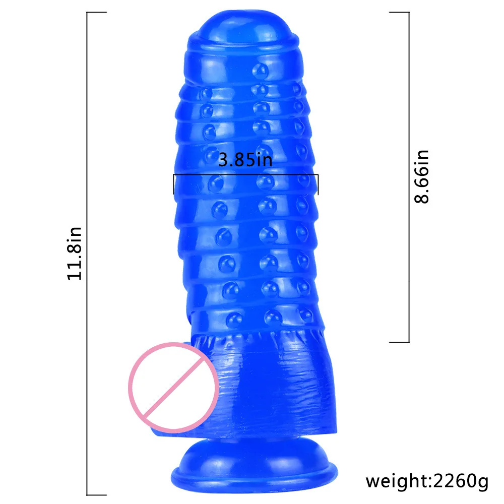 Monster Dildo Thick Anal Plug Penis Oversized Extra Large Huge Giant Anal Expansion Plug Textured Balls Adult Sex Toy For Man