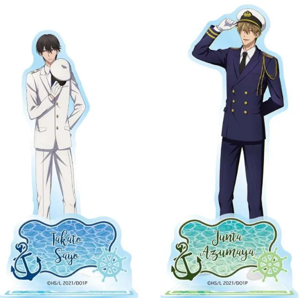 Anime Dakaretai Otoko 1-i ni Odosarete Imasu Figura Doll Azumaya Junta Saijo Takato Acrylic Figure Stand Model Toy Gift