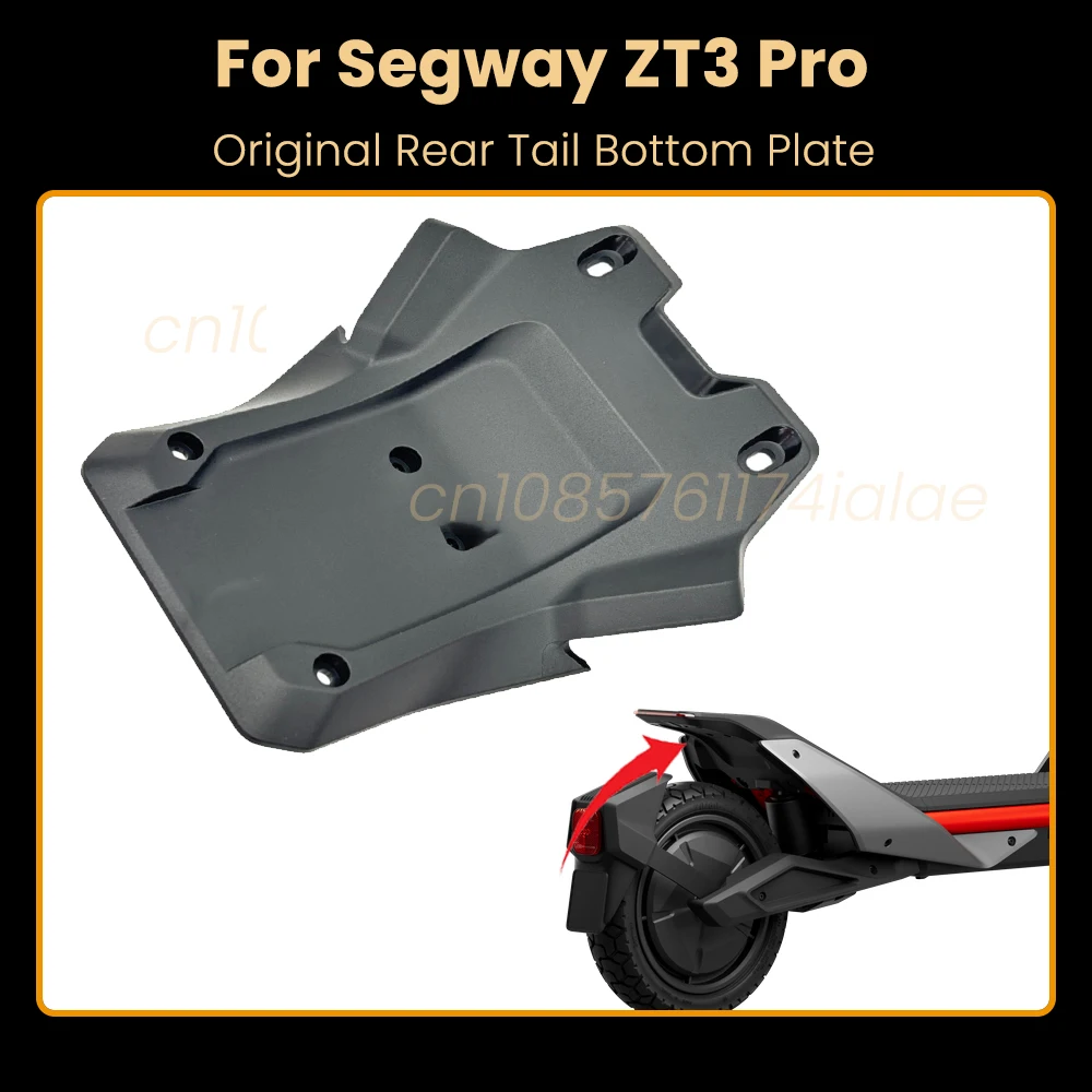 Original Electric Scooter  Rear Tail Bottom Plate for Ninebot Segway ZT3 Pro EKickScooter Accessories