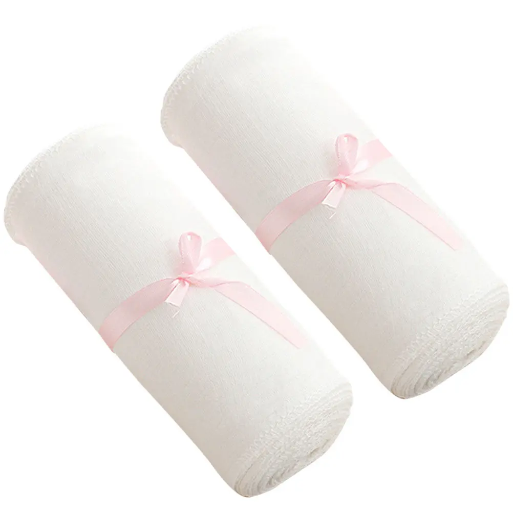 2-rolls-postpartum-belly-band-gauze-double-layer-abdominal-binder-lightweight-wear-resistant-postpartum-belly-wrap-tummy-wrap