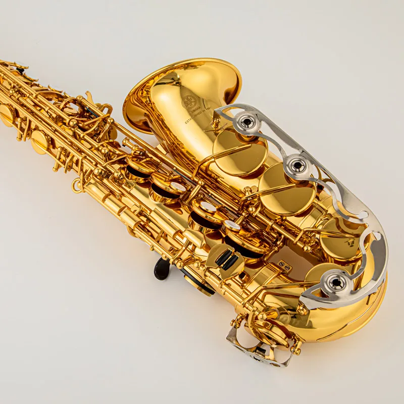 Japan 200 Arrival Alto Eb Tune Saxophone Brass Musical Instrument Gold Lacquer Sax With Case Mouthpiece Free Shipping