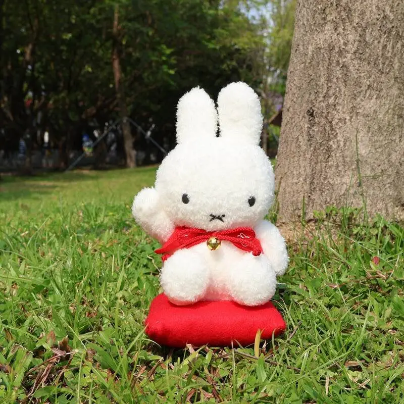 Miffy Rabbit Kawaii Anime Cartoon Genuine Good Luck Welcome Spring Attract Good Fortune Plush Doll Doll Ornaments New Year Gift