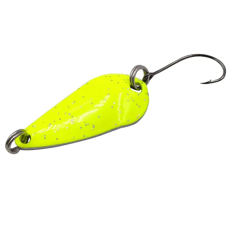 OUTKIT 5pcs Mix Colors 3cm 3g Fishing Spoon Lure Swim Bait Isca Artificial Trout Lure Pesca Fishing Tackle Leurre Truite Spoons