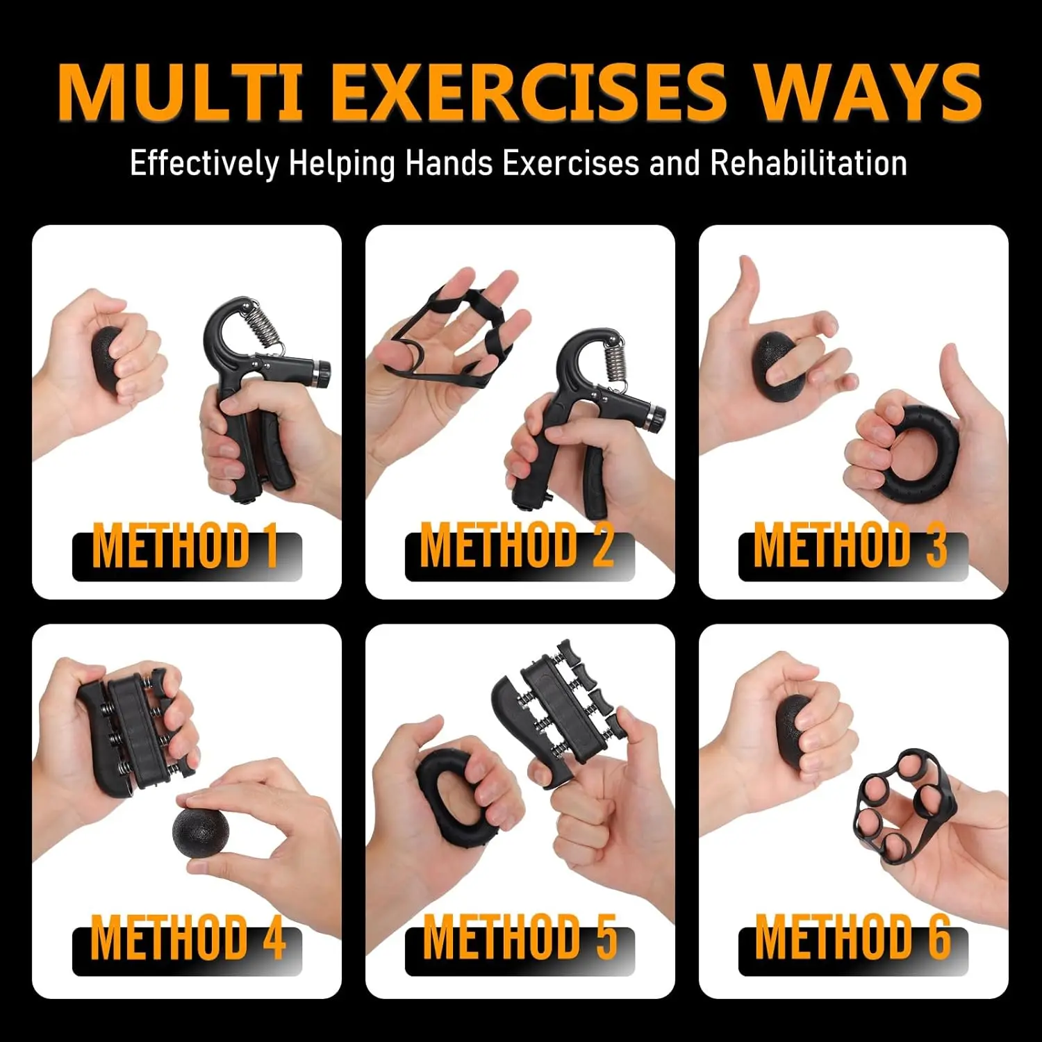 5-60 كجم قابض اليد المعصم المتوسع اليد سترينجر عدة قابل للتعديل دينامومتر قبضة اليد إصبع الساعد المدرب استعادة العضلات #3