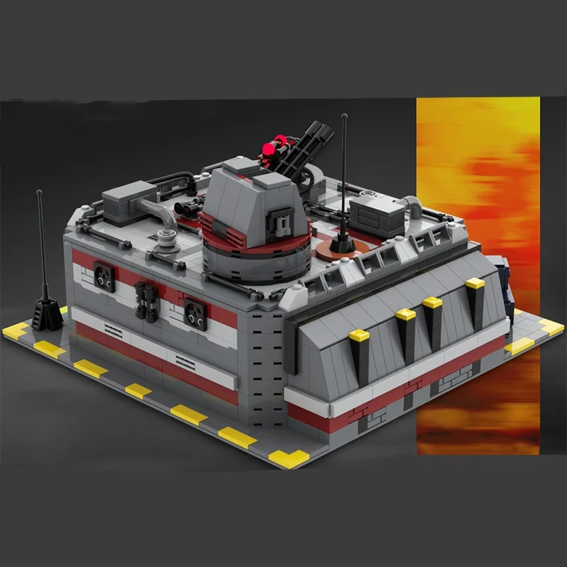 1594 قطعة MOC SW استنساخ قاعدة مستودع ستار معركة نموذج بناء اللعب كتل العمارة هدايا عيد الميلاد تجميع فكرة الطوب الاطفال