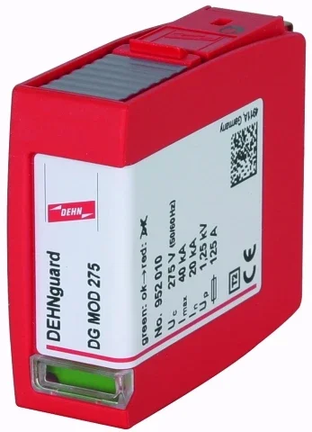 شحن مجاني حار بيع وحدة حامي عرام DEHN الألمانية 952014   DG MOD 385 نقطة توصيل الحماية من البرق