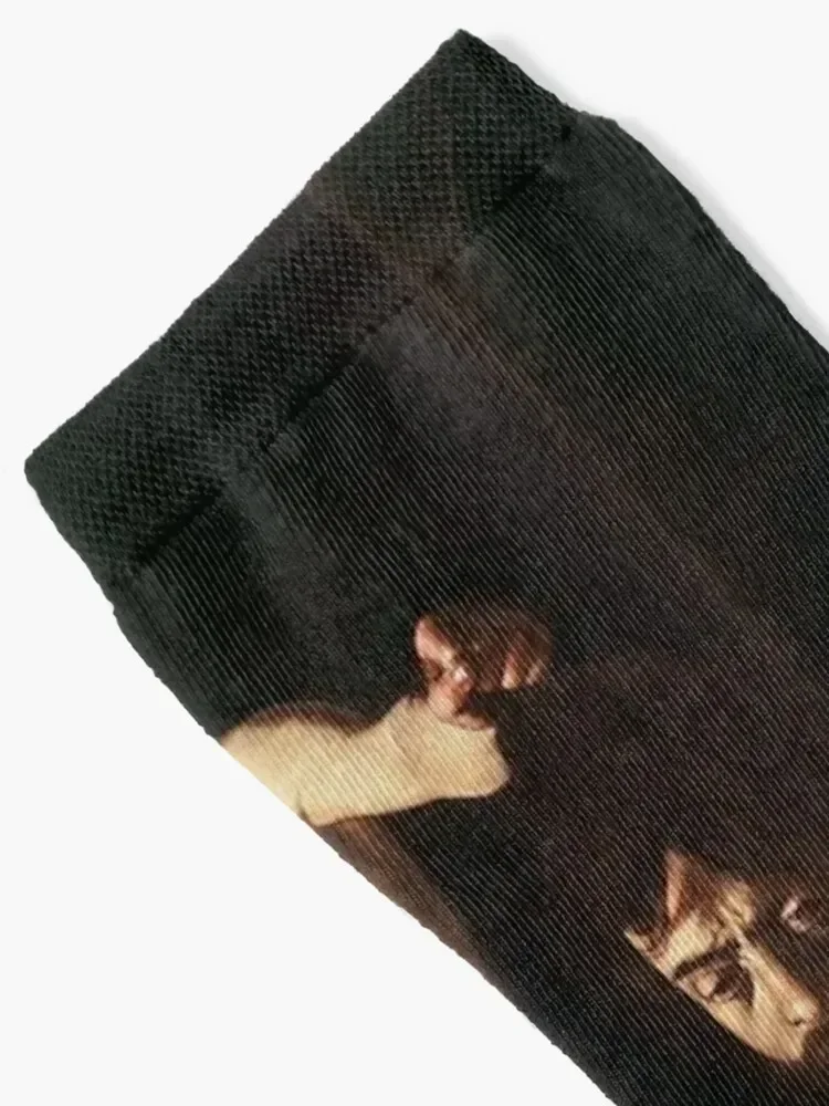 DAVID WITH THE HEAD OF GOLIATH - CARAVAGGIO Socks colored FASHION Socks Men's Women's