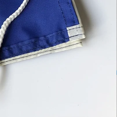 Blue White Diver Down Flag 30x35cm Waterproof 210D Polyester Snorkeling Fishing Safety Signal Rope For Marine Boat For SCUBA