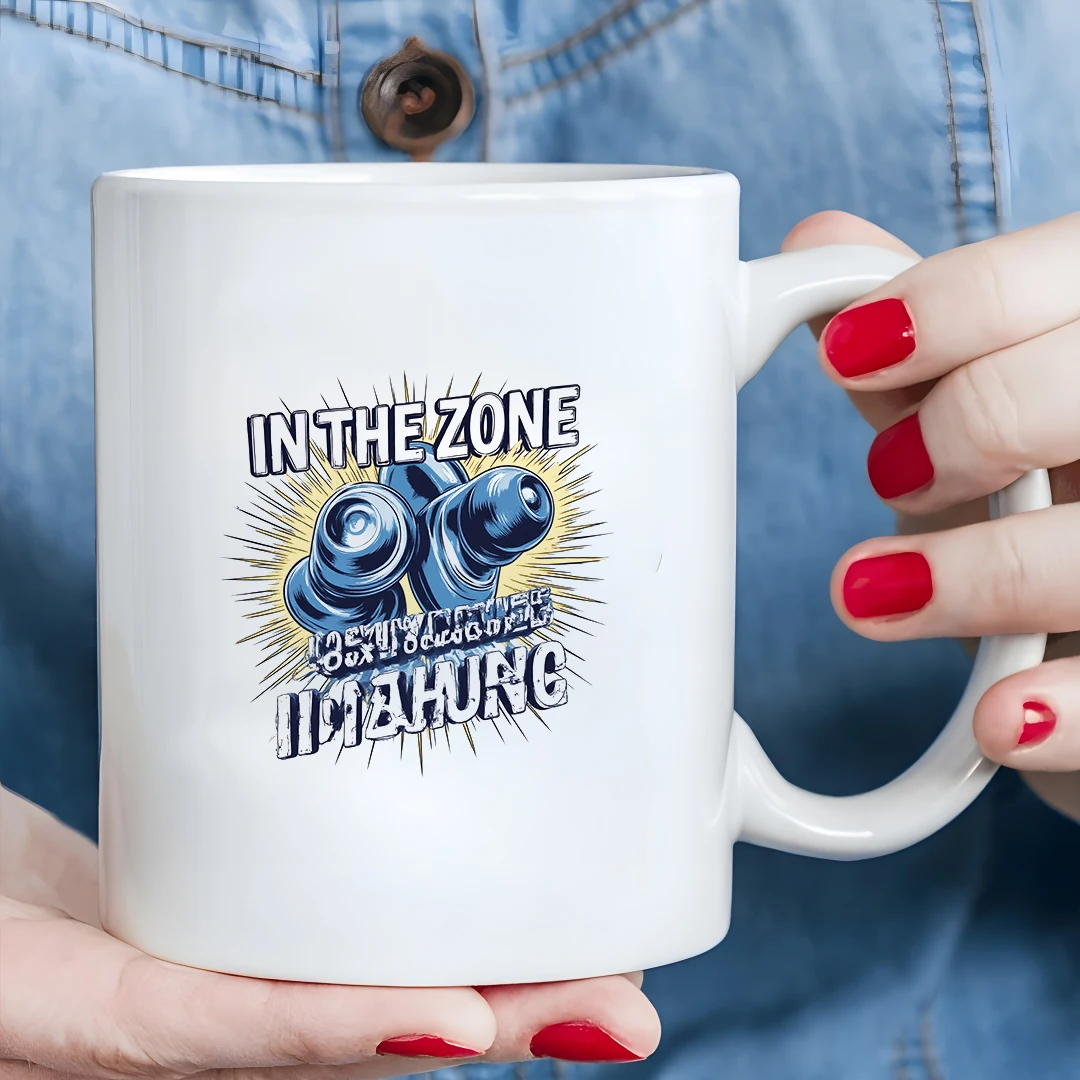 

11oz Coffee Cup - Blue & Yellow Speed Telescope Comic Cup Kids & Family Office Cold & Hot Beverage Cup Christmas Gift Selection