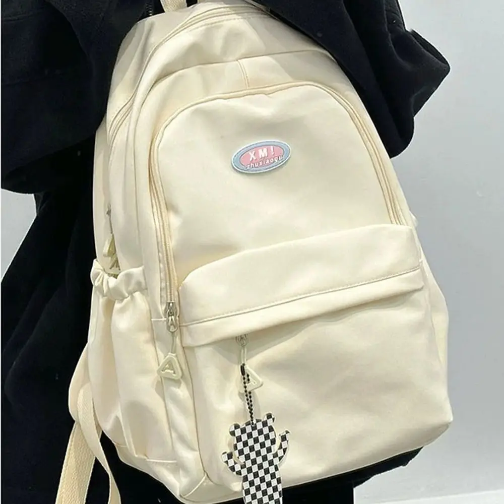 Bolsa de Ombro Escolar de Alta Capacidade para Crianças, Mochila de Livro Respirável Feminina, Mochila Casual, Moda