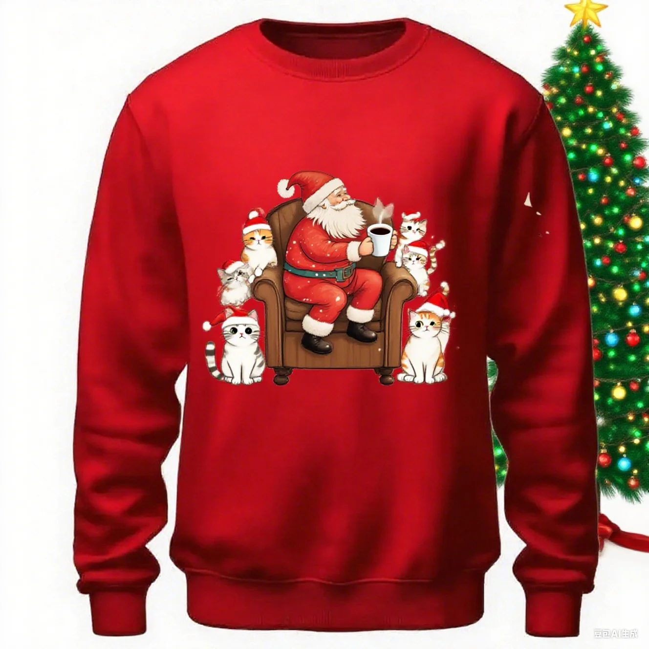 هدية الكريسماس عيد الميلاد الكرتون الجرافيك البلوز ثلاثية الأبعاد طباعة الخريف بلوزات Y2K الأطفال هوديس الرجال المرأة بلوزات