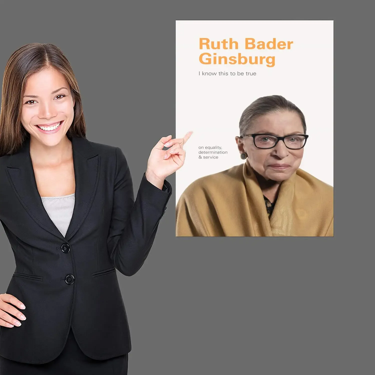 ruth bader ginsburg Judge Poster Prints Wall Art Canvas Painting Poster For Modern Family Living Room Home Decor