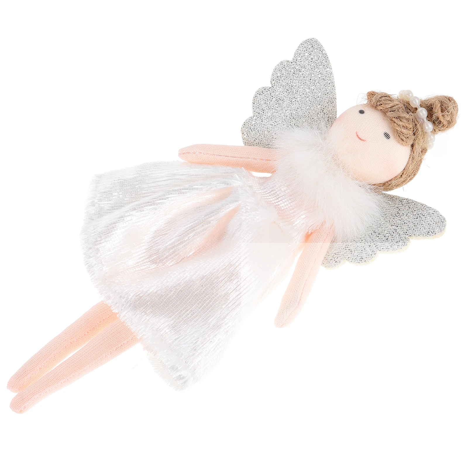 

Tree Top Star Decoration Christmas Angel Pendants Ornaments Elegant Design Festive Sturdy Craftsmanship Versatile Use