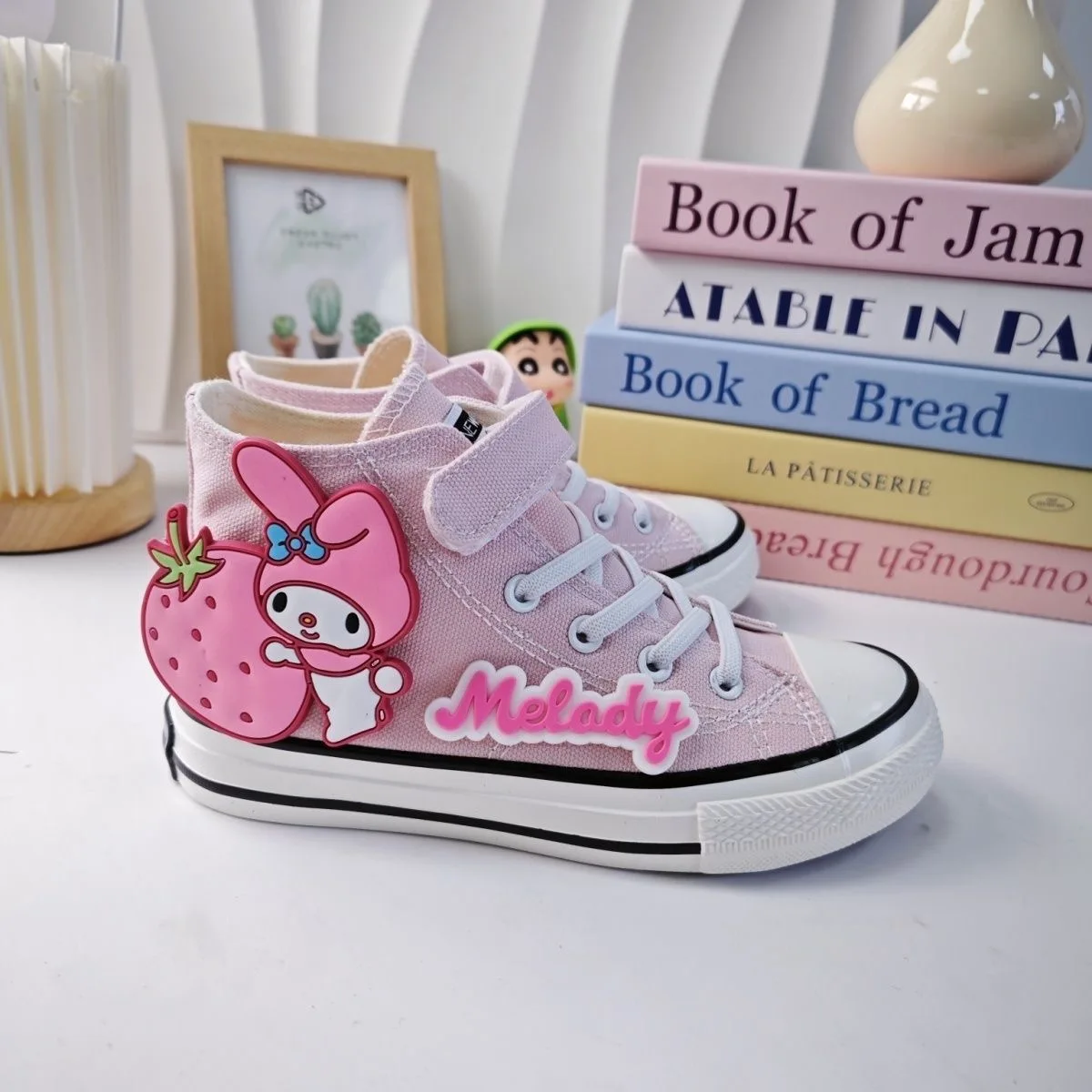 

New girls Kuromi Canvas Shoes soft sports shoes for girlfriend gift EU size 35-44
