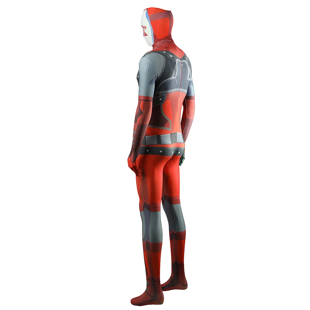 Yiga Clan Costume Cosplay tuta per adulti Zentai tuta maschera copricapo abiti Halloween carnevale travestimento vestito da festa