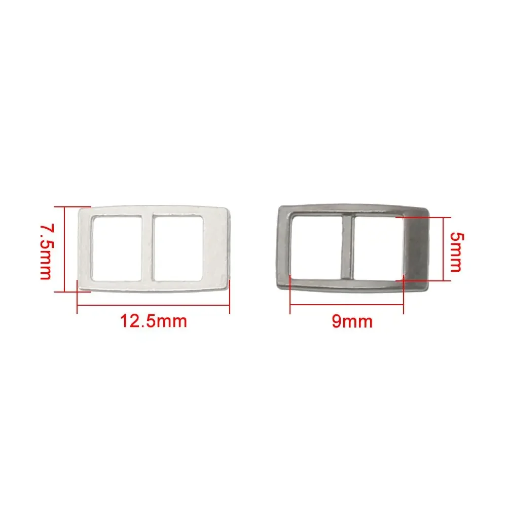 20/40pcs Newest 4 Colors Stuffed Toys Diy Dolls Buckles Tri-glide Buckle Doll Bags Accessories Belt Buttons