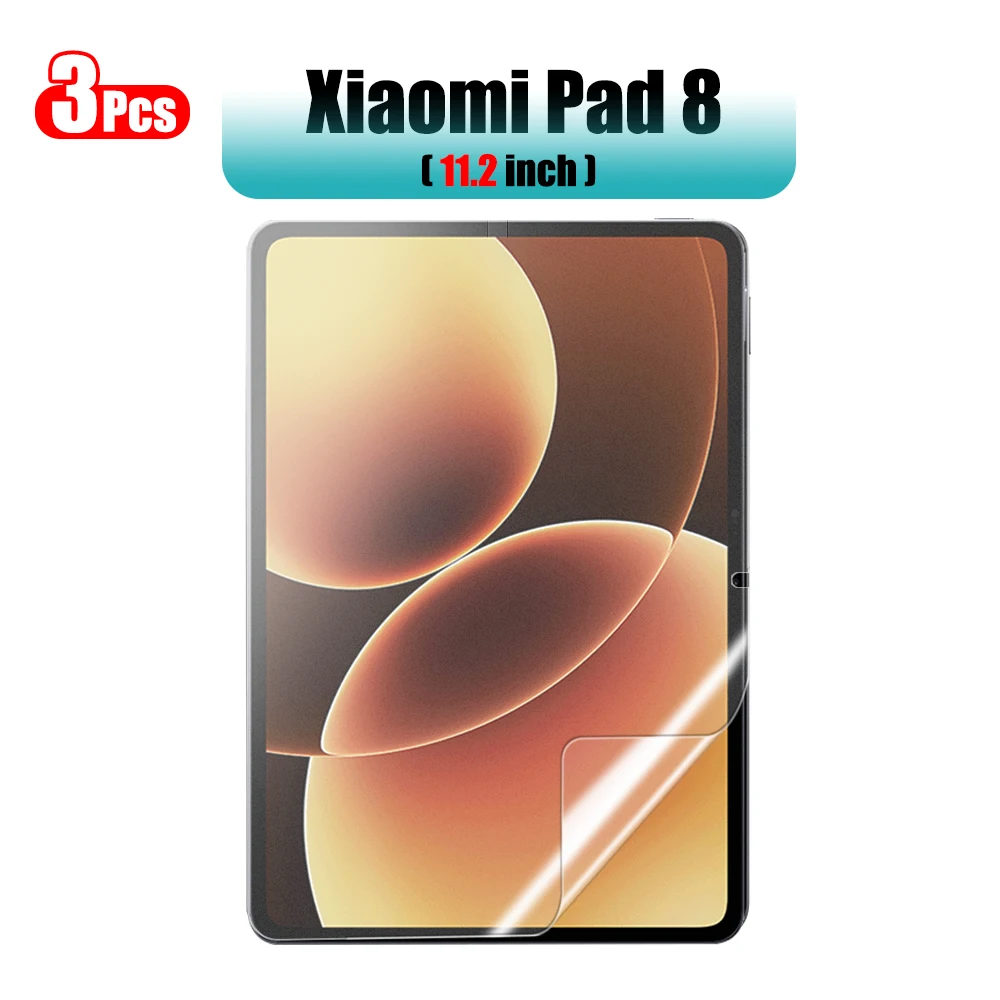 3 stuks papierachtige schermbeschermer voor Xiaomi Pad 8 Pro 11.2 film zonder glas