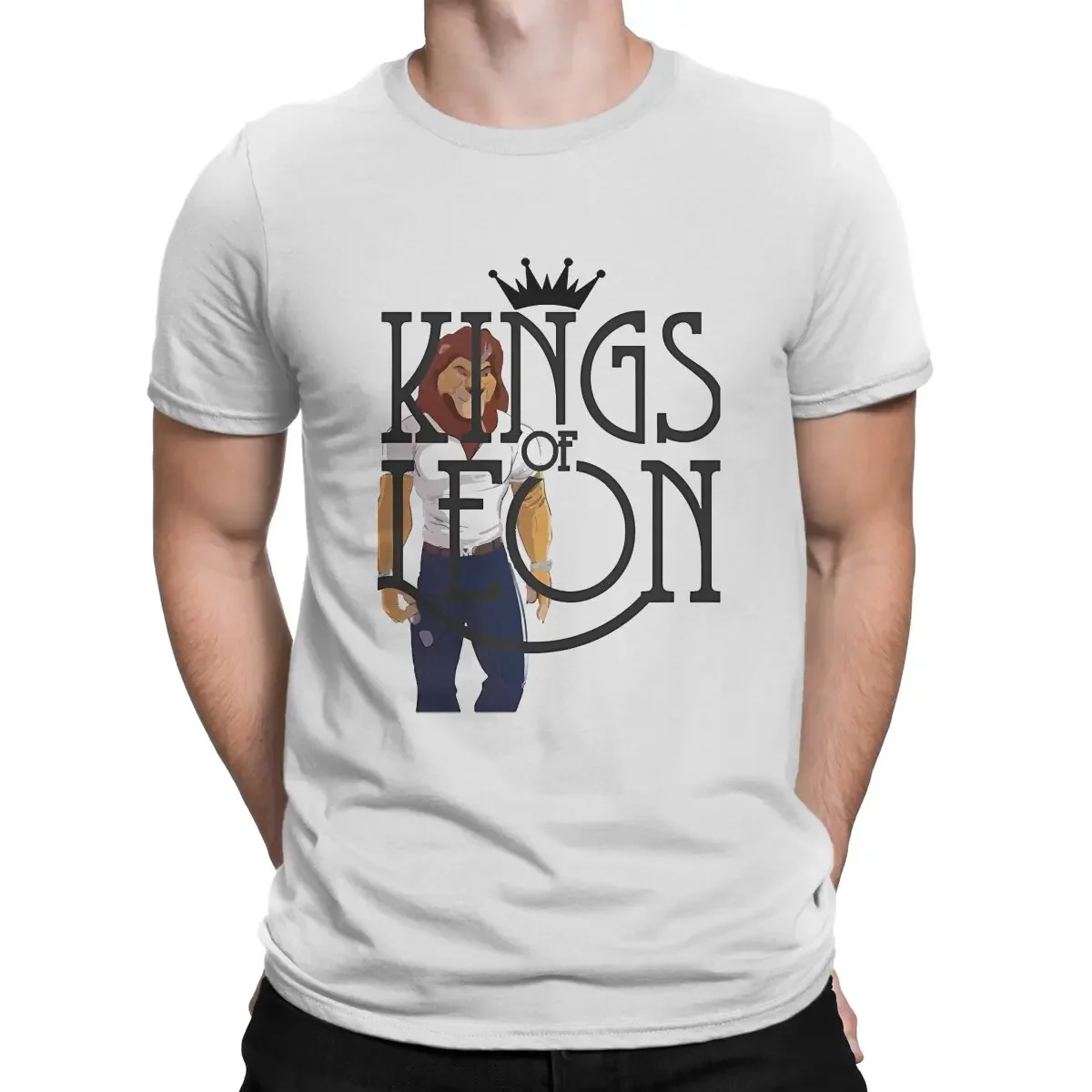 K-Kings Of Leon Band Men's TShirt Fans Individuality T Shirt Harajuku Streetwear New Trend