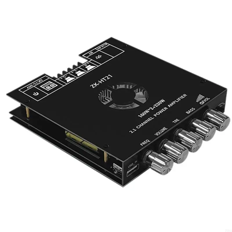

77HA TDA7498E Bluetooth-совместимый модуль усилителя мощности ZK-HT21 2.1 канал