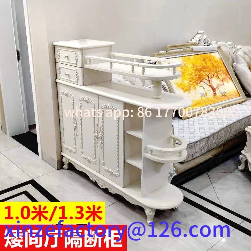 

Customizable European double-sided entrance cabinet shoe cabinet integrated household