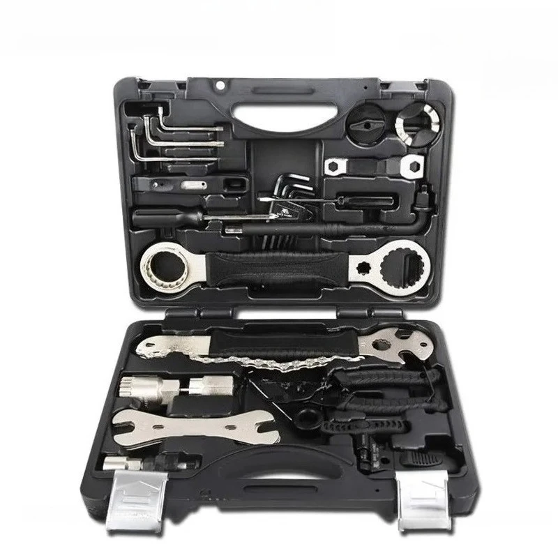 Bike Hand 18 in1 Bicycle Multifunction Repair Tool Kit Crank Bottom Bracket Chain Remove Installation Tool Set Family Toolbox