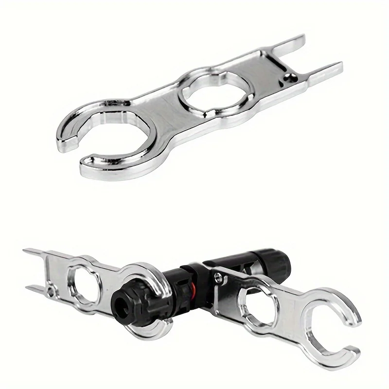 1pc MC4 Wrench For Photovoltaic Connectors Photovoltaic Cable Connector Steel Wrench Crimping Pliers Cable Strippers