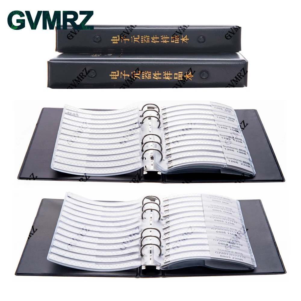 0402 0603 0805 1206 SMD Ferrite Bead Inductance Sample Book Magnetic Laminated Sheet Magnetic Beads Inductance Book Sample Kit