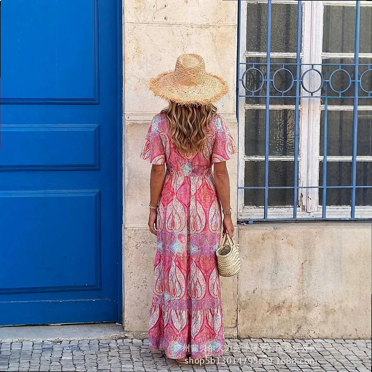 Abito lungo con stampa floreal - Maxi Dress Boho recensione e prezzo