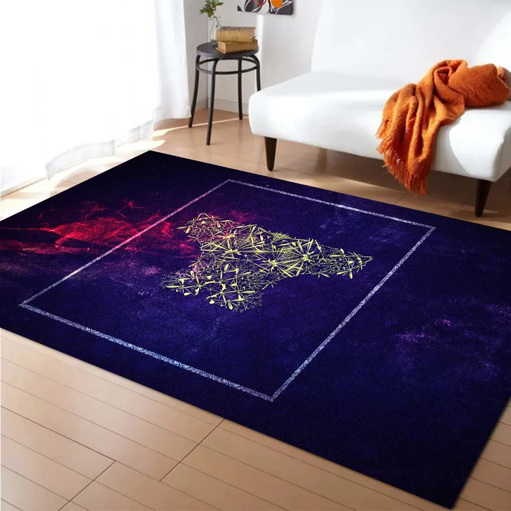 Colored Rug kids Non-slip Floor Mat carpets for bed room Carpet for Kitchen Large size carpet for bedroom Hot selling carpets