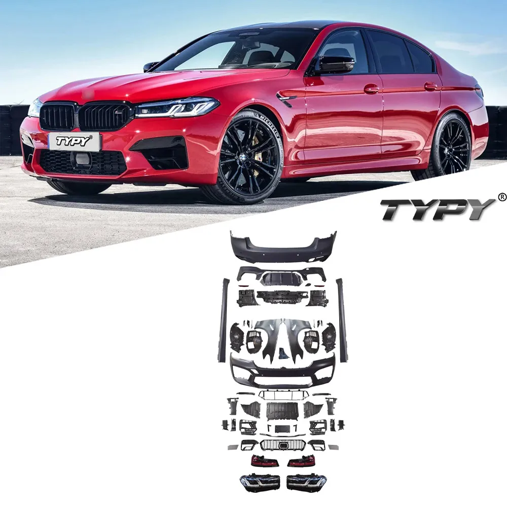 Car Styling Bodykit Assembly for BMW 5 Series G38 bodykit 2018-2020 Upgrade Modified to NEW BMW M5 2021 Styling bodykit