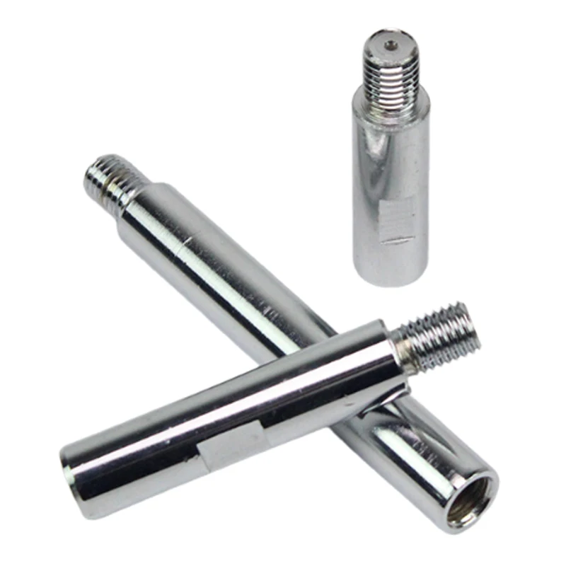 1/3Pcs 75/100/140mm Angle Grinder Extension Rod M14 Thread Adapter Rod Polishing Pad Grinding Connection Bar Power Tool Parts